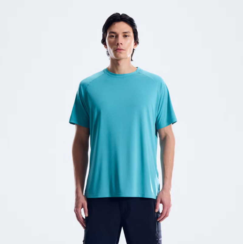 Berghaus Men's Ivyhill Light Tech Tee in Light Blue-1