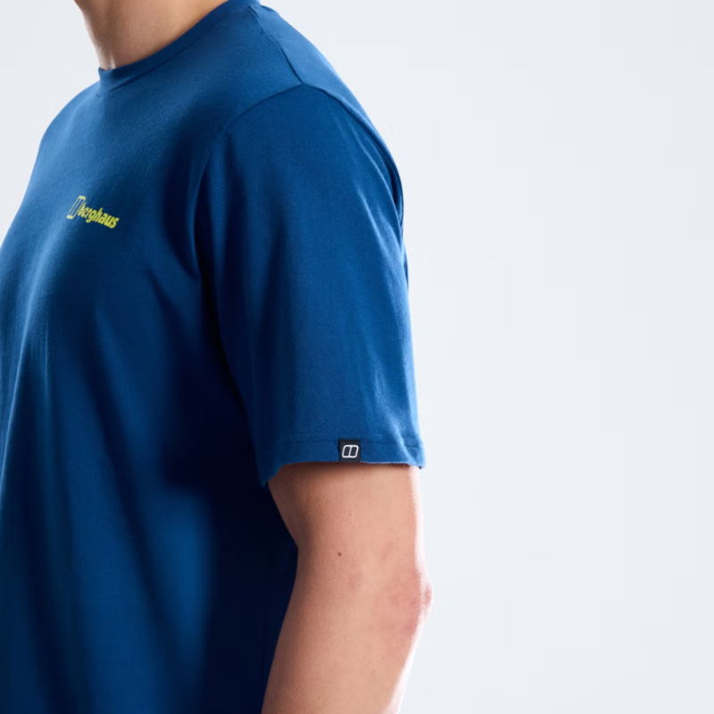 Berghaus Men's MTN Matrix Essential Tee in Dark Blue-4