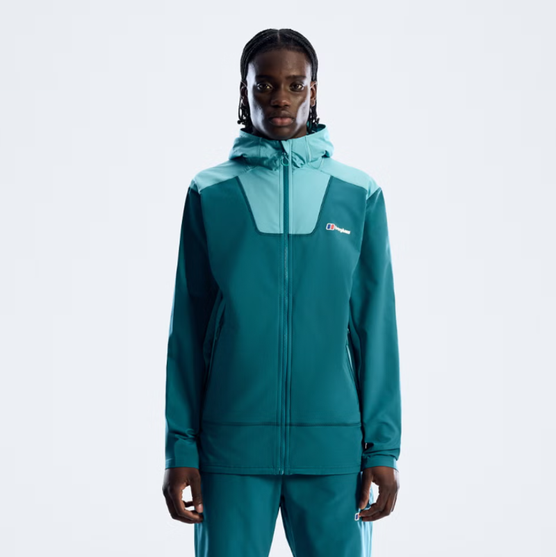 Berghaus Men's Greenbank Hooded Jacket in Dark Blue-1