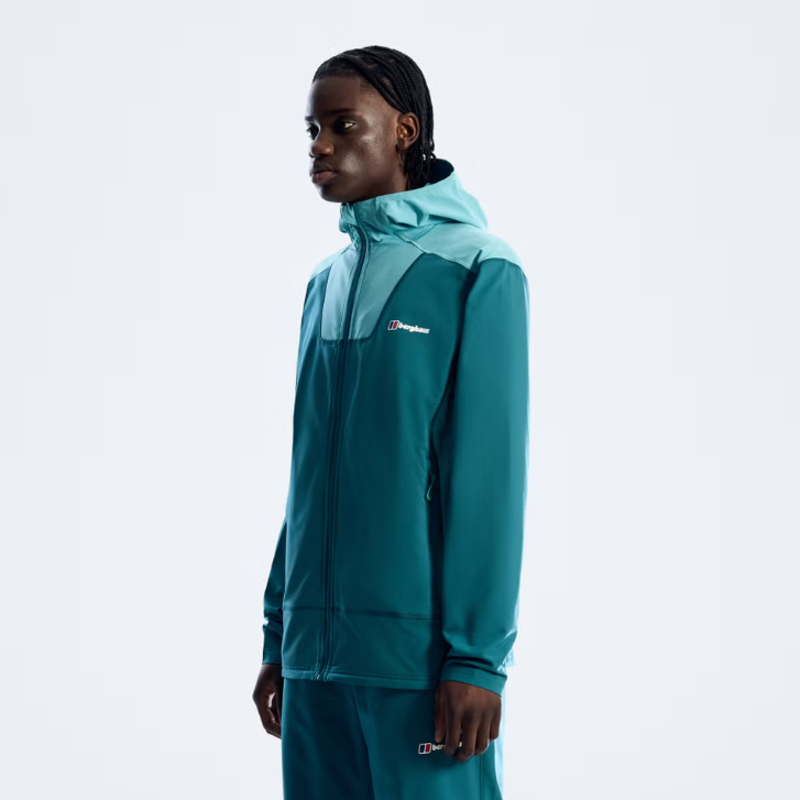 Berghaus Men's Greenbank Hooded Jacket in Dark Blue-2