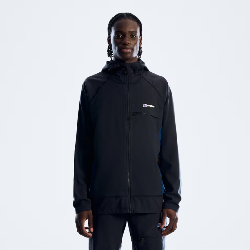 Berghaus Men's Wavertree Hooded Jacket in Black-1