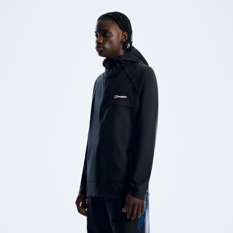 Berghaus Men's Wavertree Hooded Jacket in Black-2