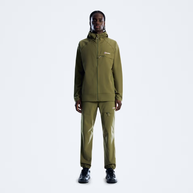 Berghaus Men's Wavertree Hooded Jacket in Dark Green-8