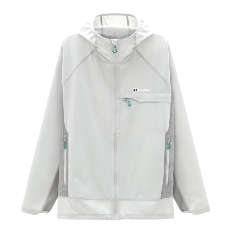Berghaus Men's Wavertree Hooded Jacket in Light Grey