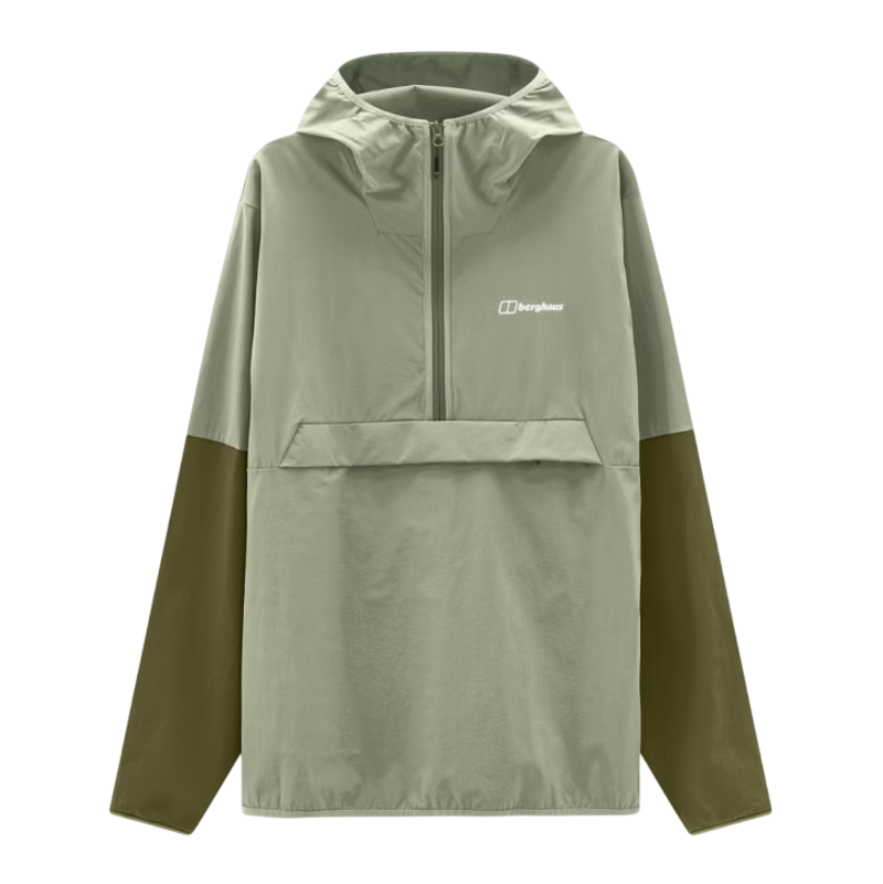 Berghaus Men's Wandermoor Wind Smock in Light Green