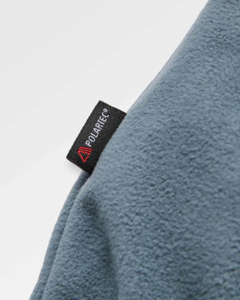 Passenger Men's Set Off Recycled Polar 1/4 Zip Fleece 2.0 in Views Storm Grey-5