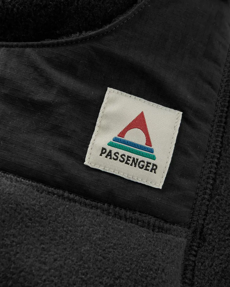 Passenger Snow Lodge Polartec Hood in Black-1