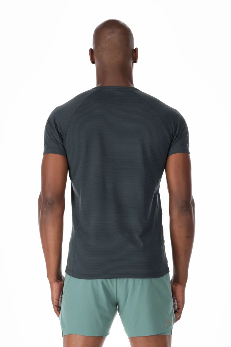 Rab Men's Sonic Short Sleeve T-Shirt in Beluga-2