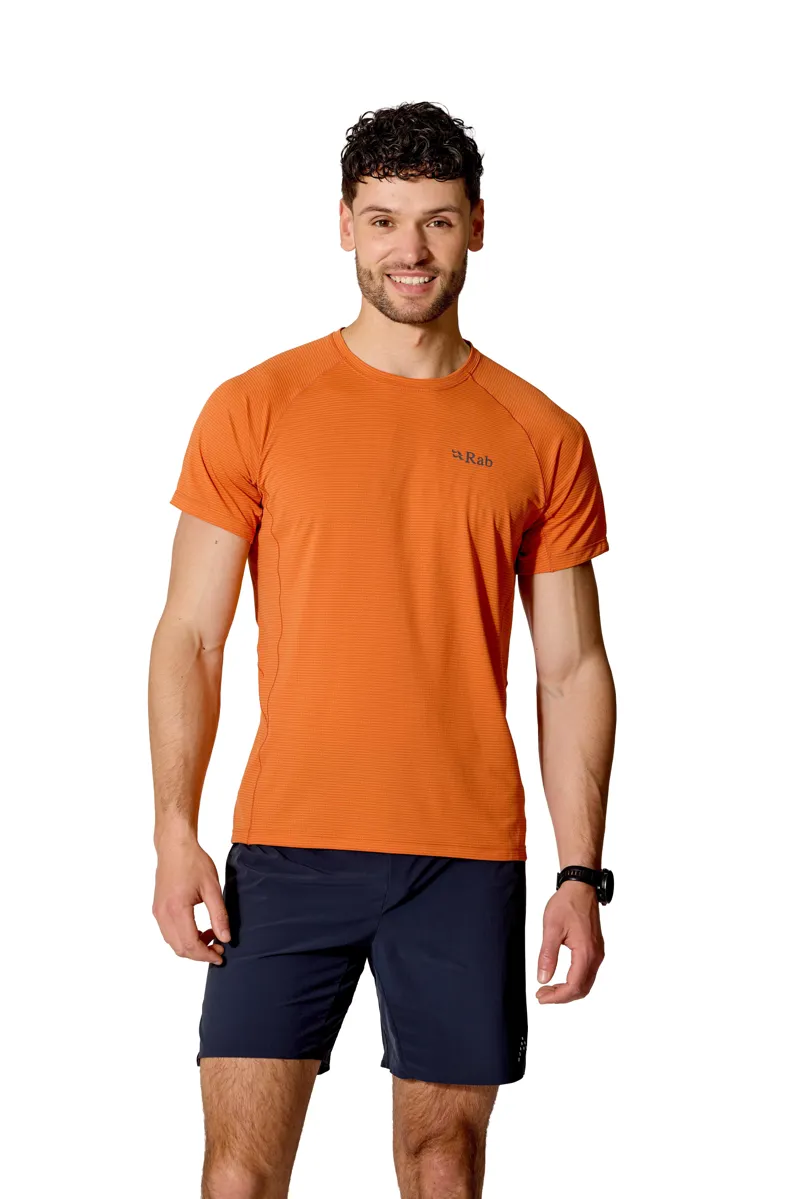 Rab Men's Sonic Tee in Dark Melba-2