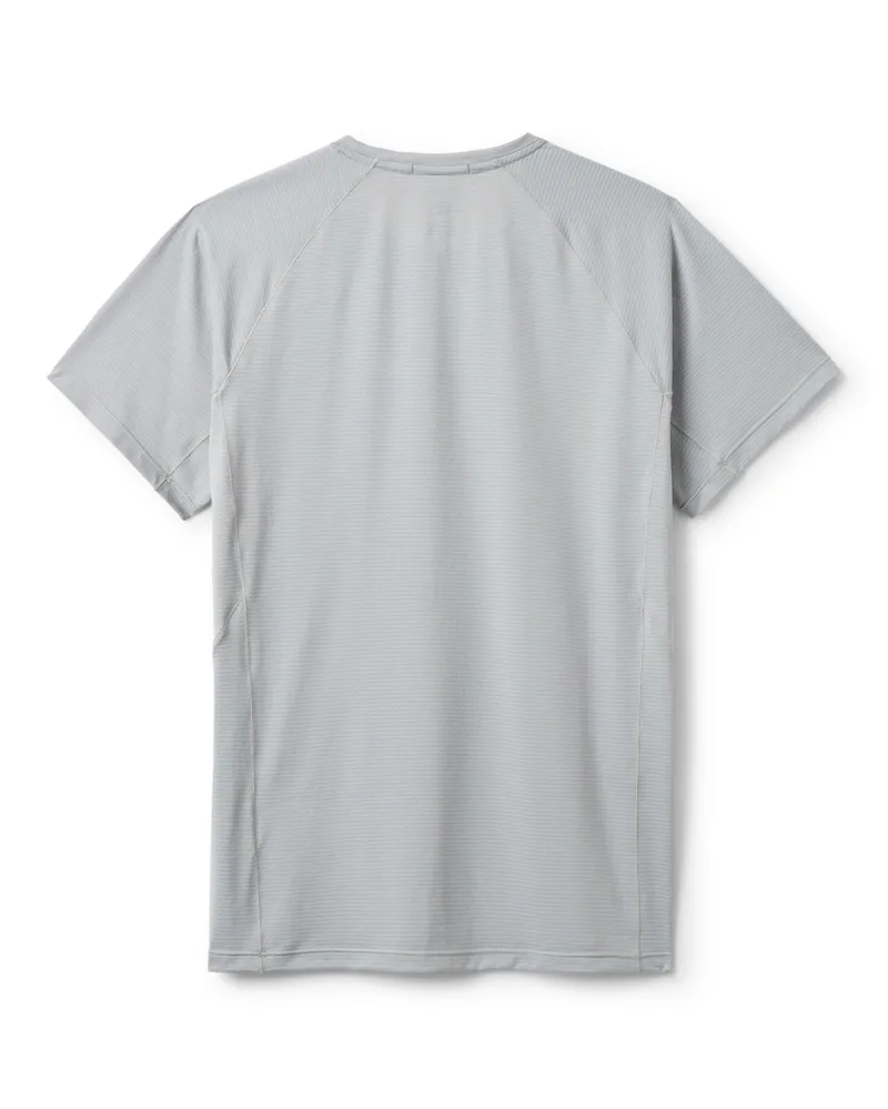 Rab Men's Sonic Tee in Light Zinc-1