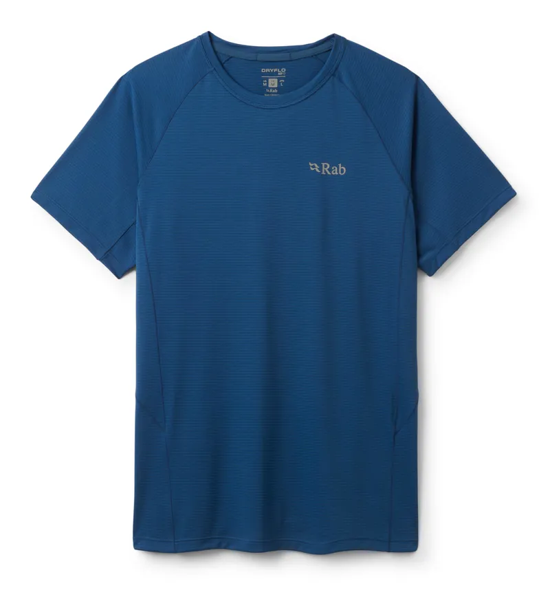 Rab Men's Sonic Tee in Tempest Blue