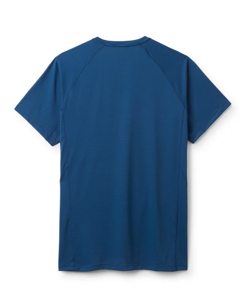 Rab Men's Sonic Tee in Tempest Blue-1