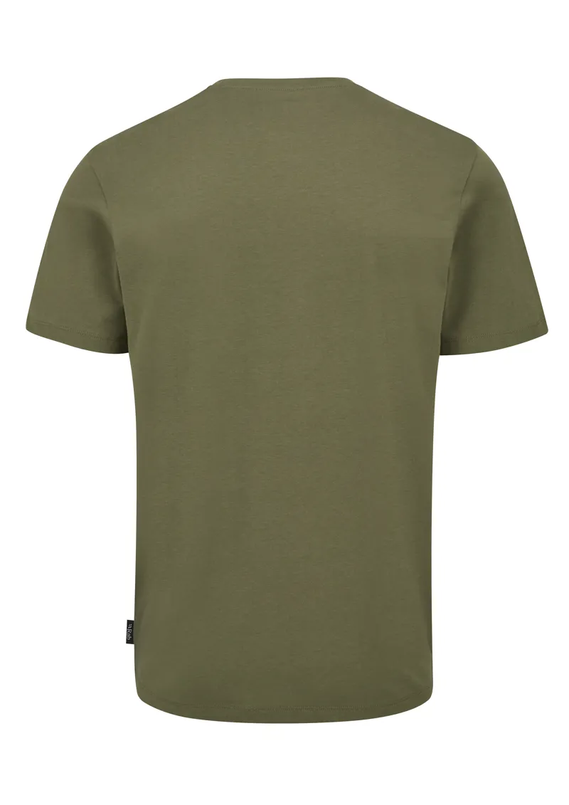 Rab Stance Alpine Peak Short Sleeve T-Shirt in Light Khaki-1