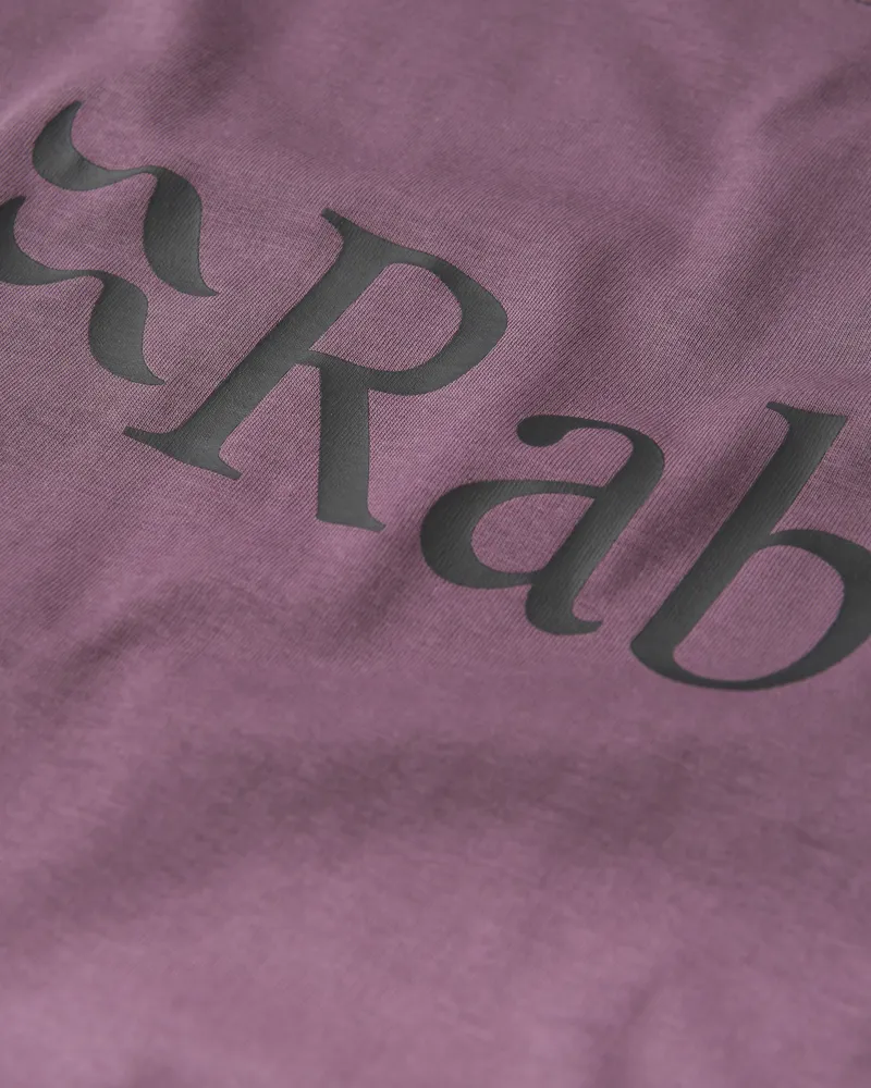 Rab Men's Stance Logo Tee in Dark Iris-2