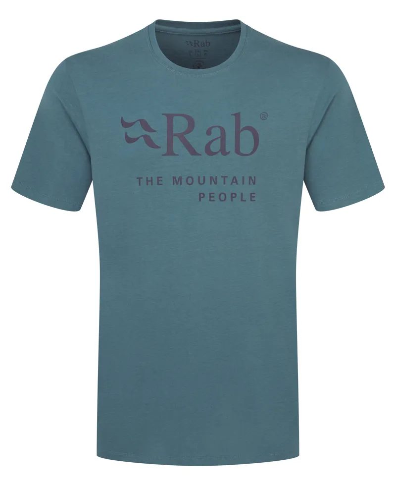 Rab Men's Stance Mountain Tee in Orion Blue