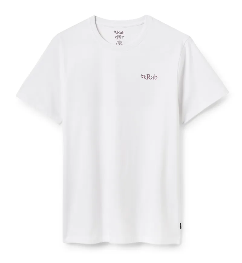 Rab Men's Stance Pitch Tee in White