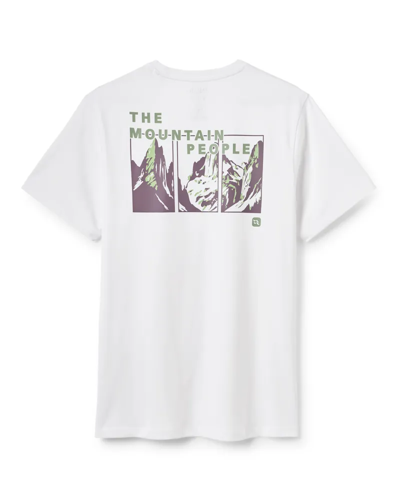 Rab Men's Stance Pitch Tee in White-1