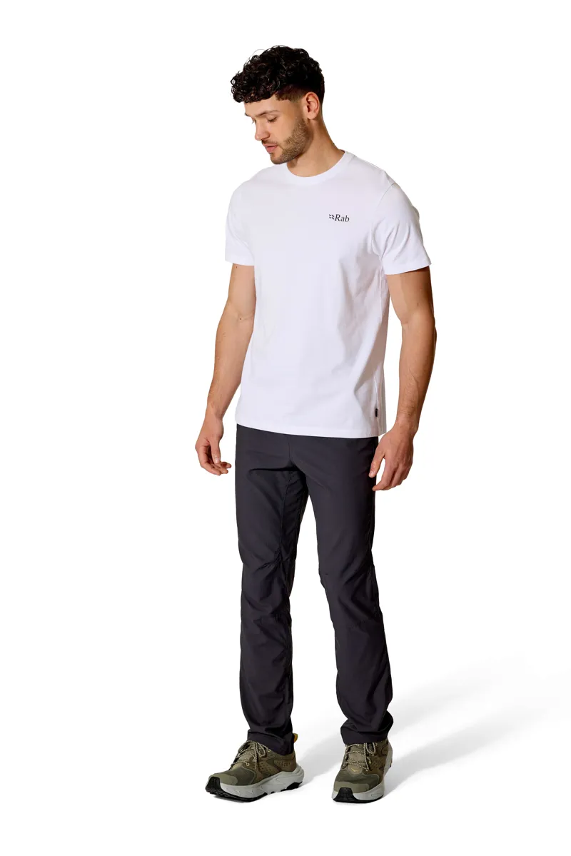 Rab Men's Stance Traverse Tee in White-3