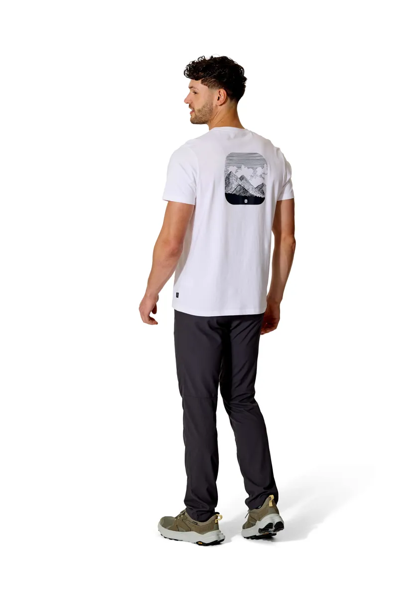 Rab Men's Stance Traverse Tee in White-5