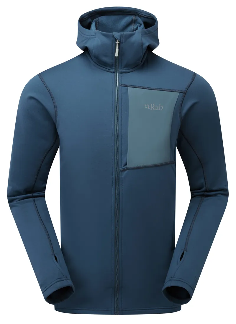 Rab Men's Superflux Hoody in Tempest Blue
