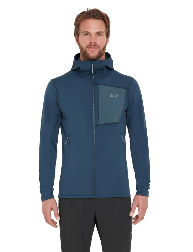 Rab Men's Superflux Hoody in Tempest Blue-2