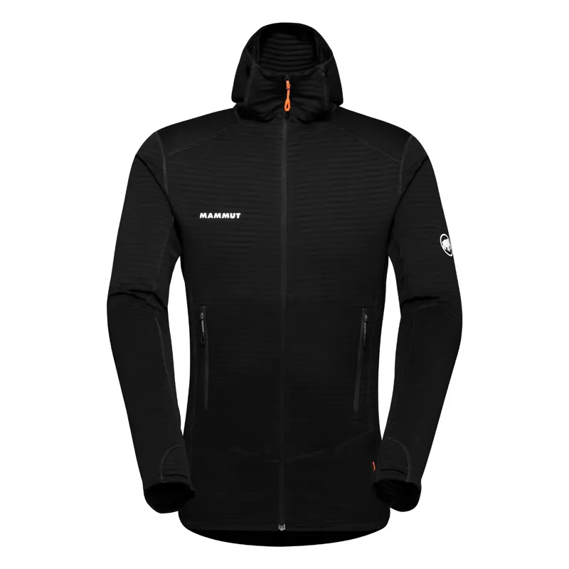 Mammut Men's Taiss Light ML Hooded Jacket in Black