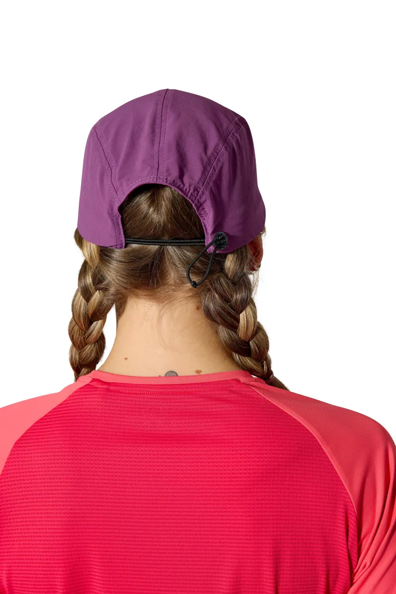 Rab Talus 5 Panel Cap in Plum/Watermelon-3