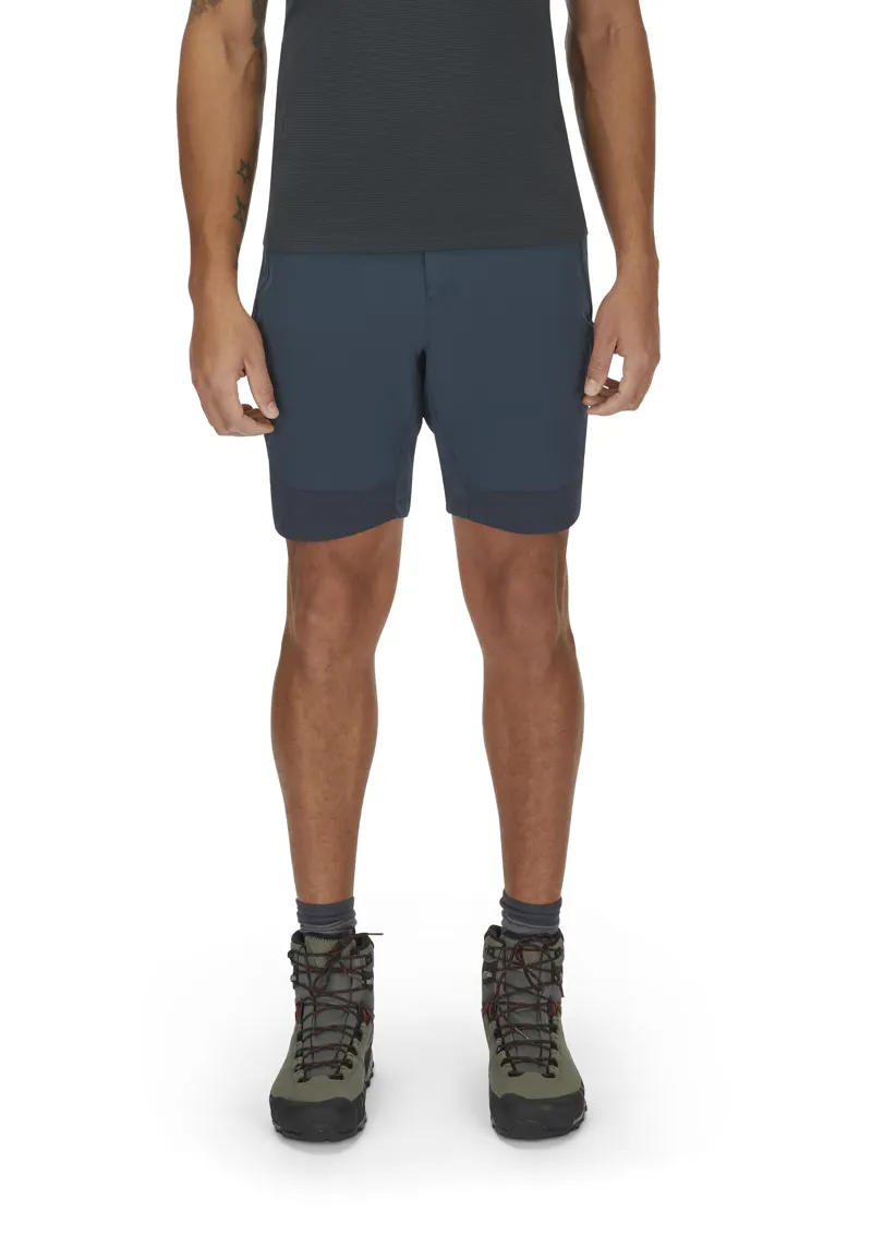 Rab Torque Mountain Shorts in Tempest Blue-Deep Ink-2