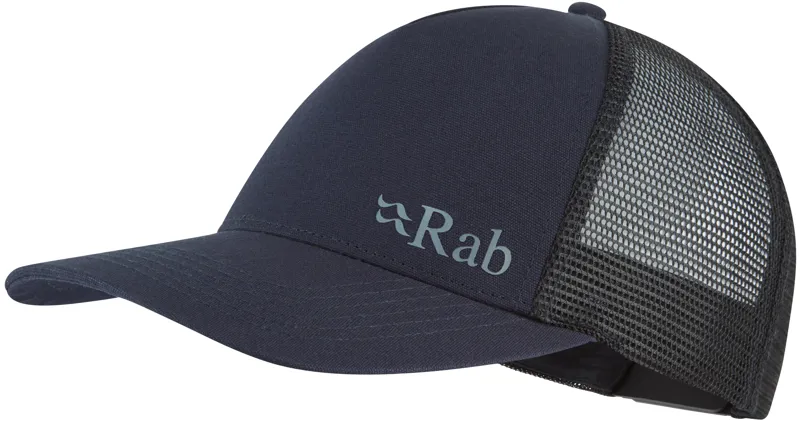 Rab Trucker Logo Cap in Anthracite