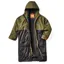 Passenger Adult Roaming Recycled Sherpa Lined Changing Robe in Black/Khaki