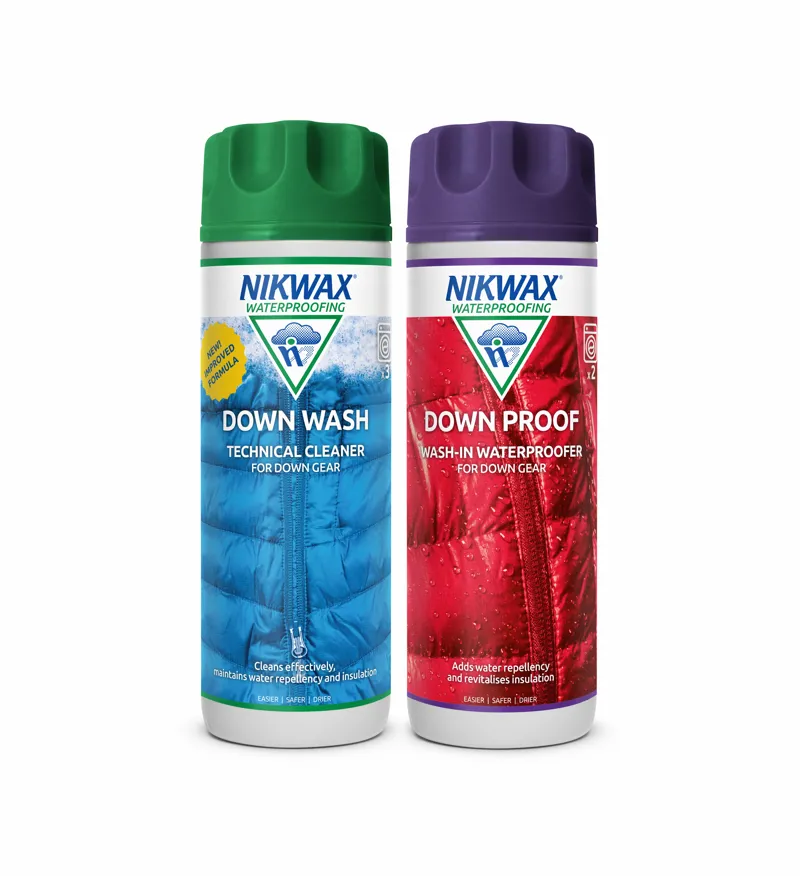 Nikwax Twin Down Wash/Down Proof Bottle in 300ml