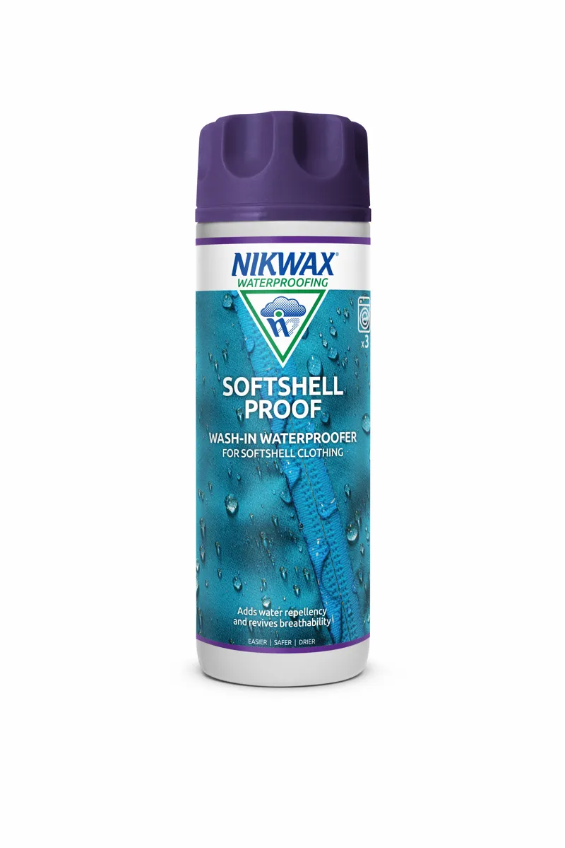 Nikwax Softshell Proof Wash-In Bottle - 300ml