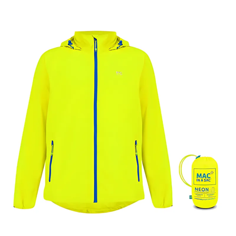 Mac in a Sac Unisex Origin 2 Jacket in Neon Yellow