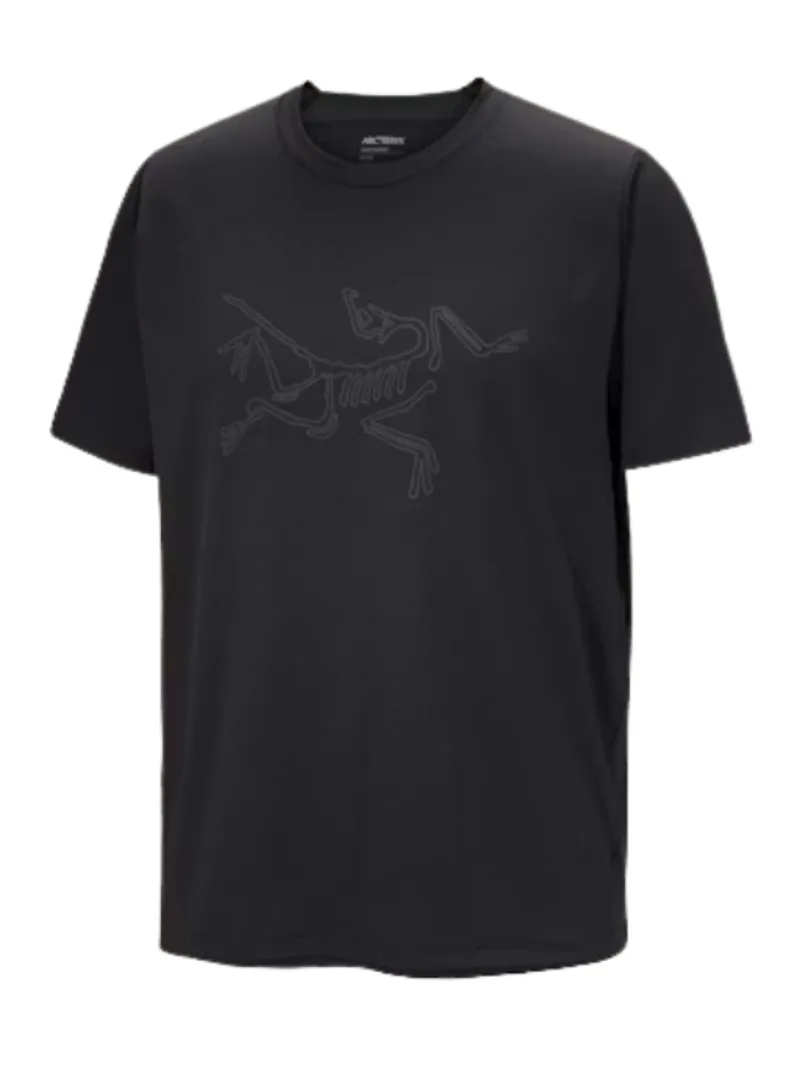 Arc'teryx Men's Cormac Logo Tee in Black