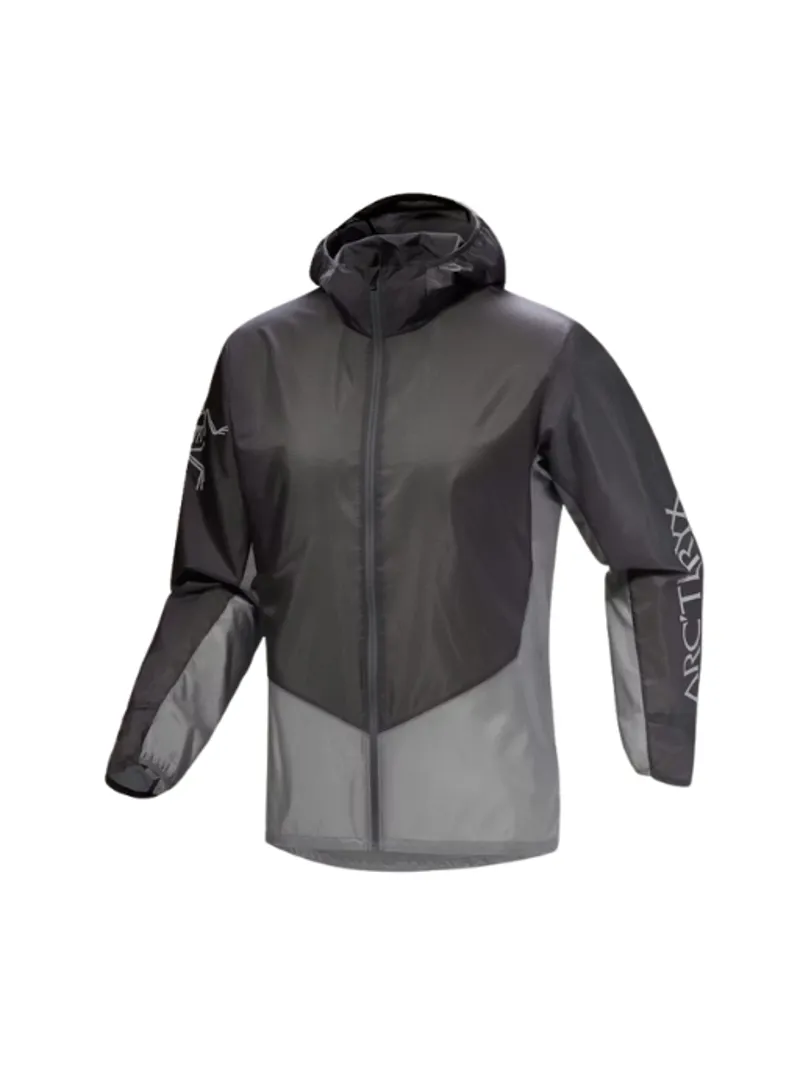 Arc'teryx Men's Norvan Windshell Hoody in Cloud/Void