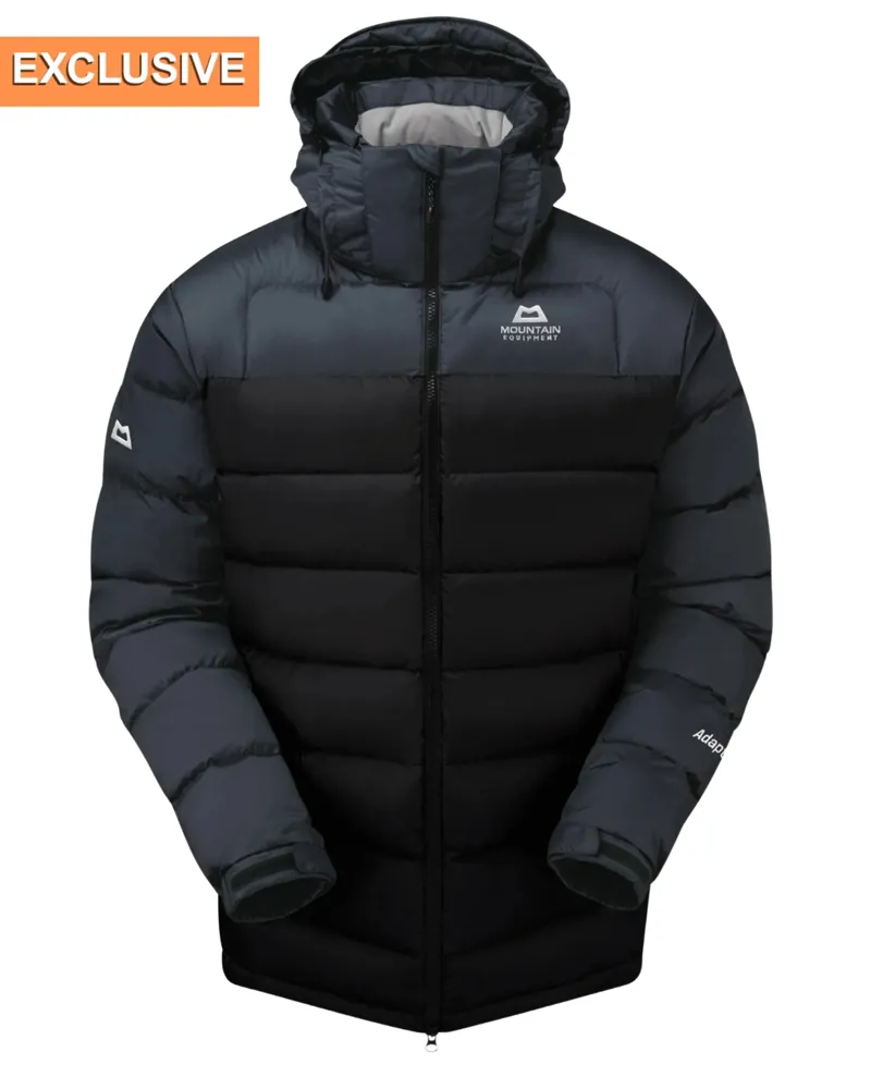 Mountain Equipment Men's Lightline Block Jacket in Black/Blue Nights