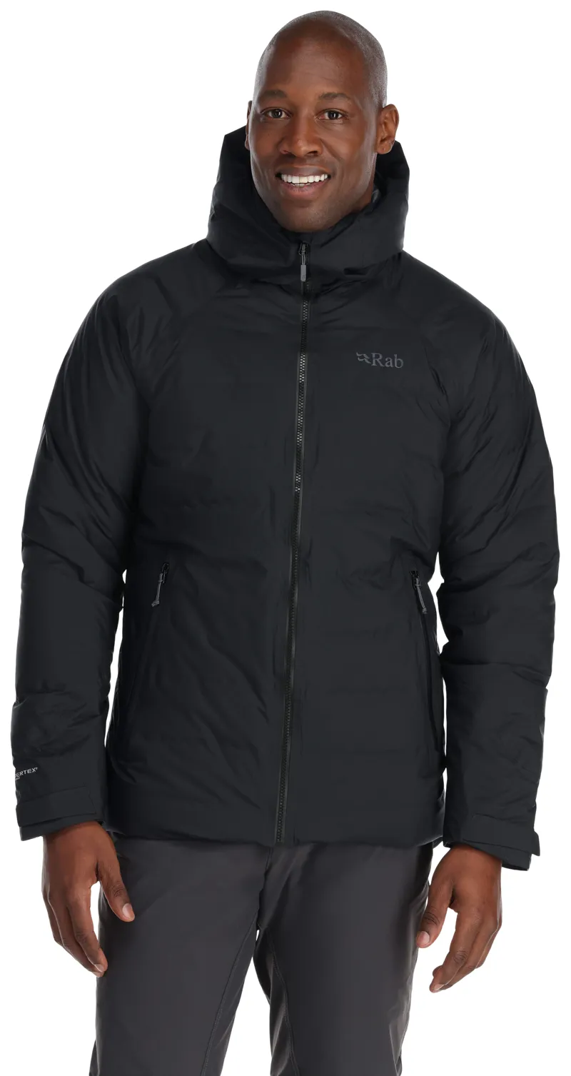 Rab Men s Valiance Waterproof Down Jacket in Black