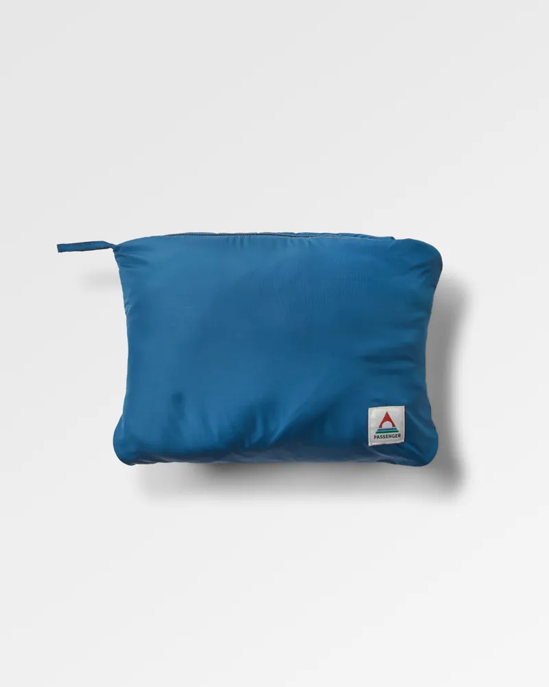 Passenger Women's Ocean Recycled Insulated 1/2 Zip Jacket in Ensign Blue-6