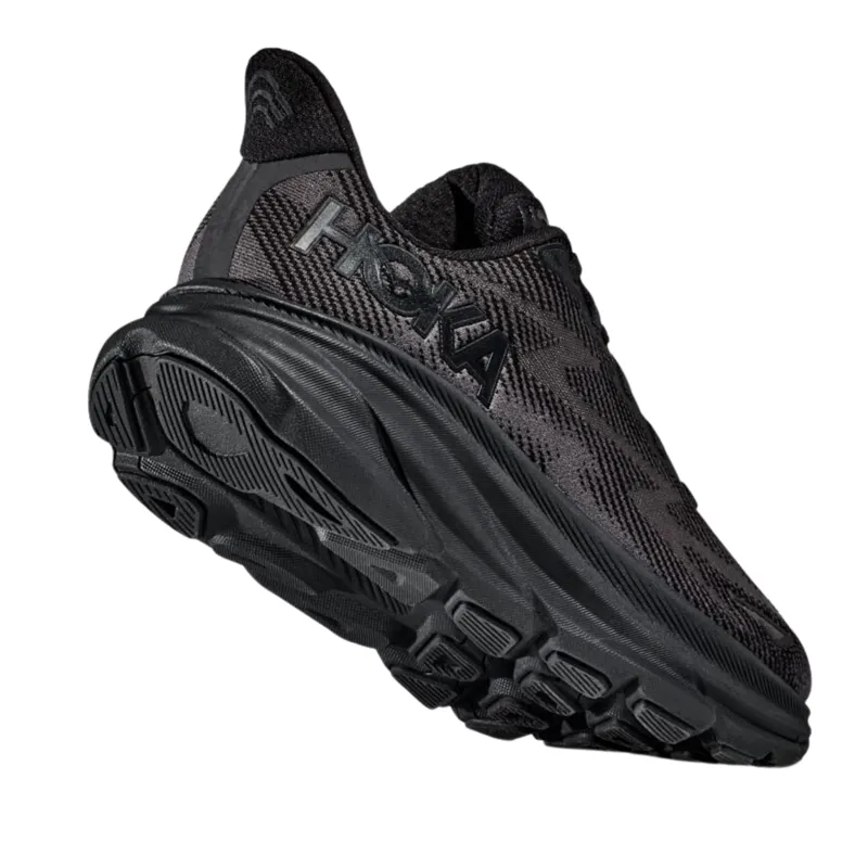 Hoka Women's Clifton 9 in Black-3
