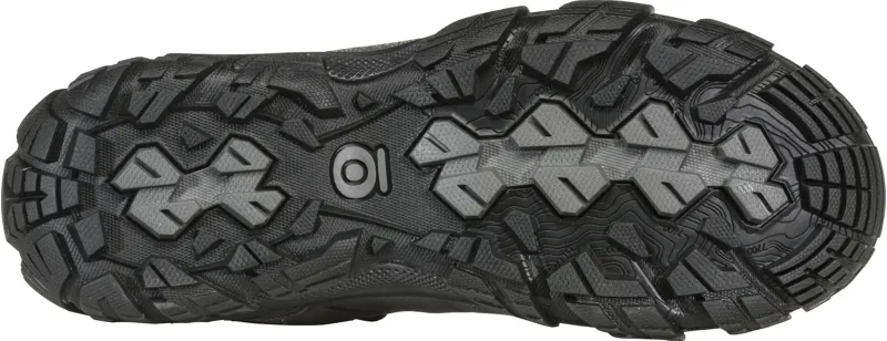 Oboz Women's Sawtooth X Mid Waterproof Wide Boots in Charcoal-3