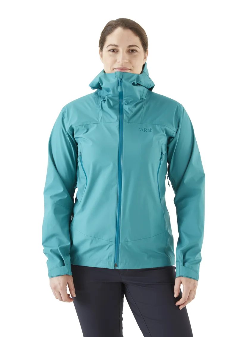Rab Women's Arc Eco Jacket in Storm Green-2