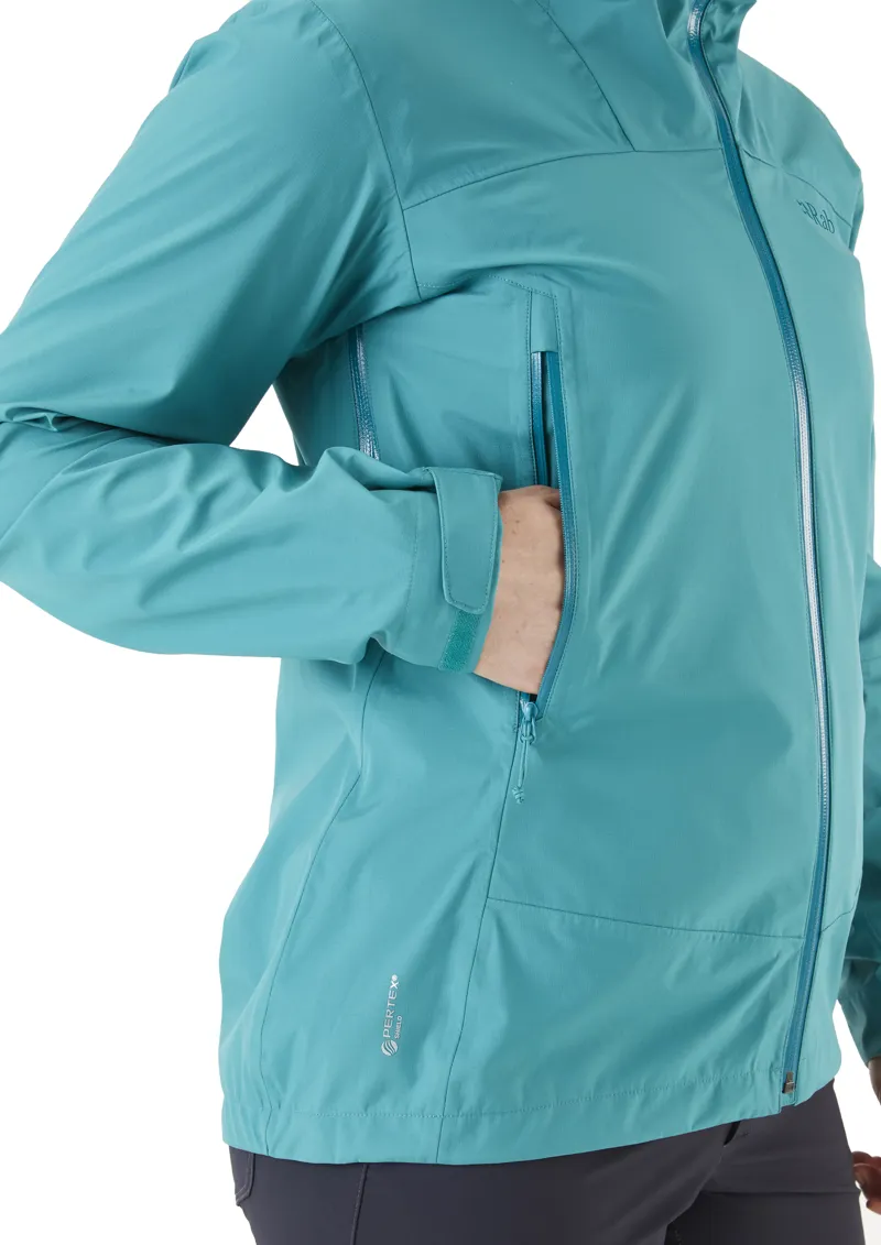 Rab Women's Arc Eco Jacket in Storm Green-4