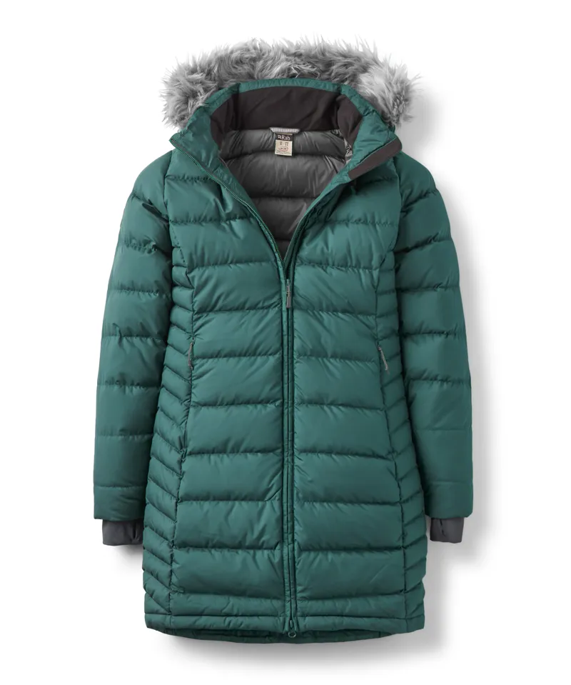 Rab Women's Deep Cover Parka in Sage
