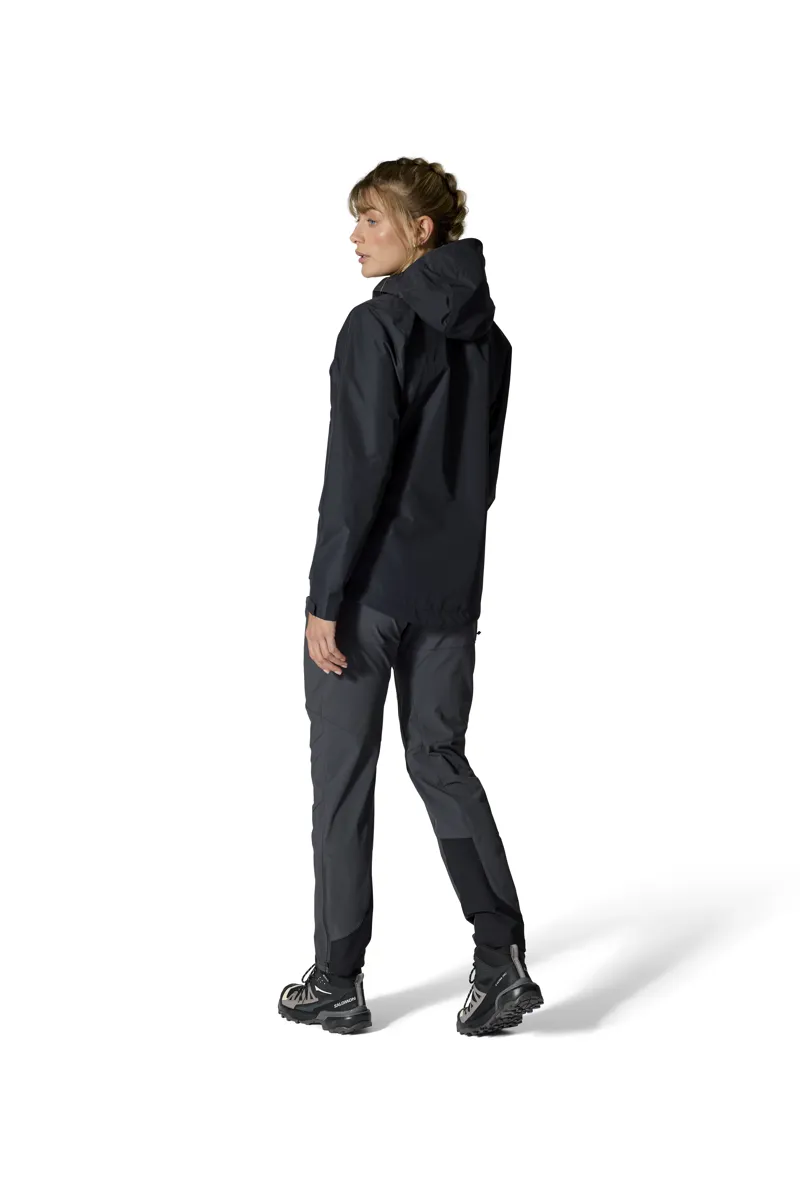Rab Women's Downpour Jacket in Black-3