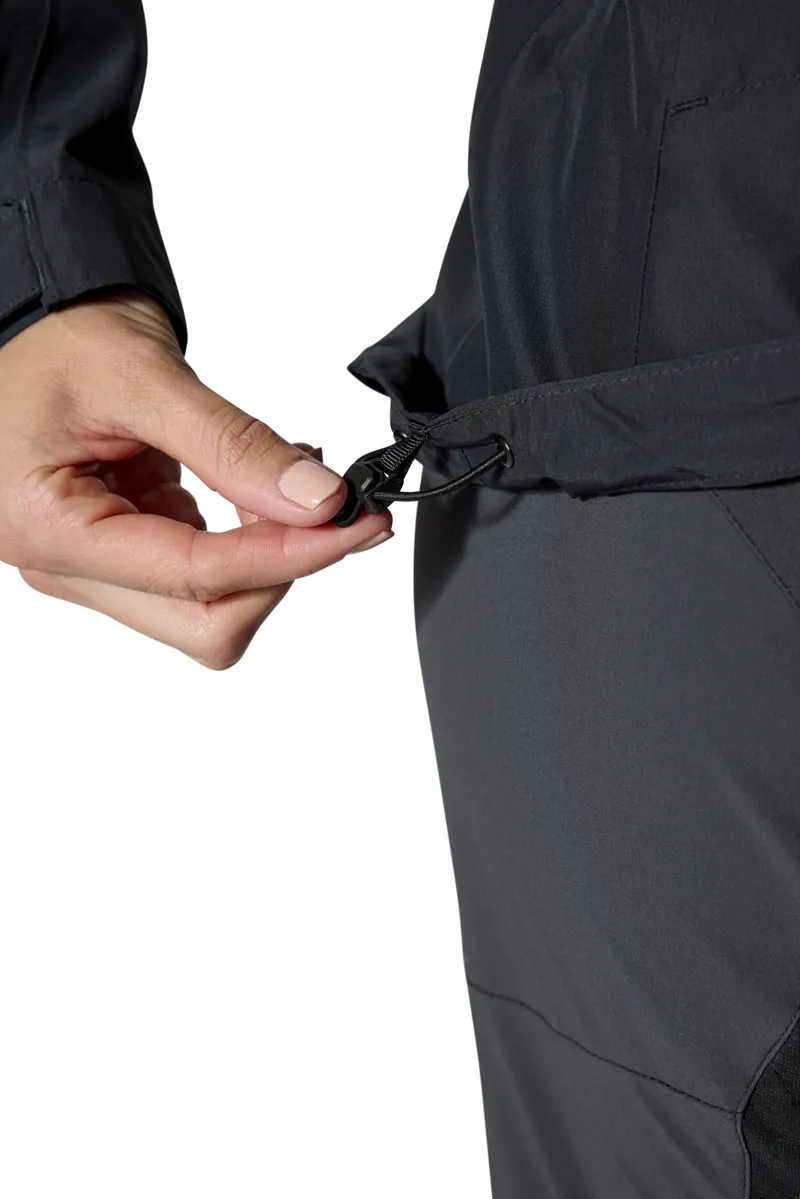 Rab Women's Downpour Jacket in Black-6