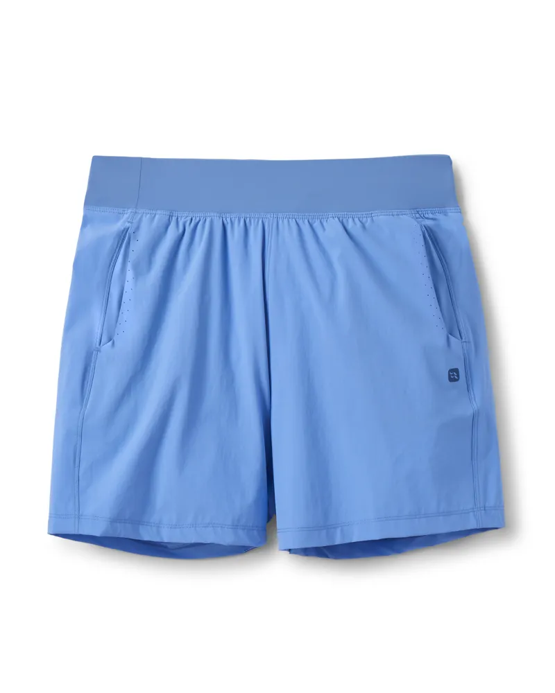 Rab Women's Momentum 6 Shorts in Bluebird