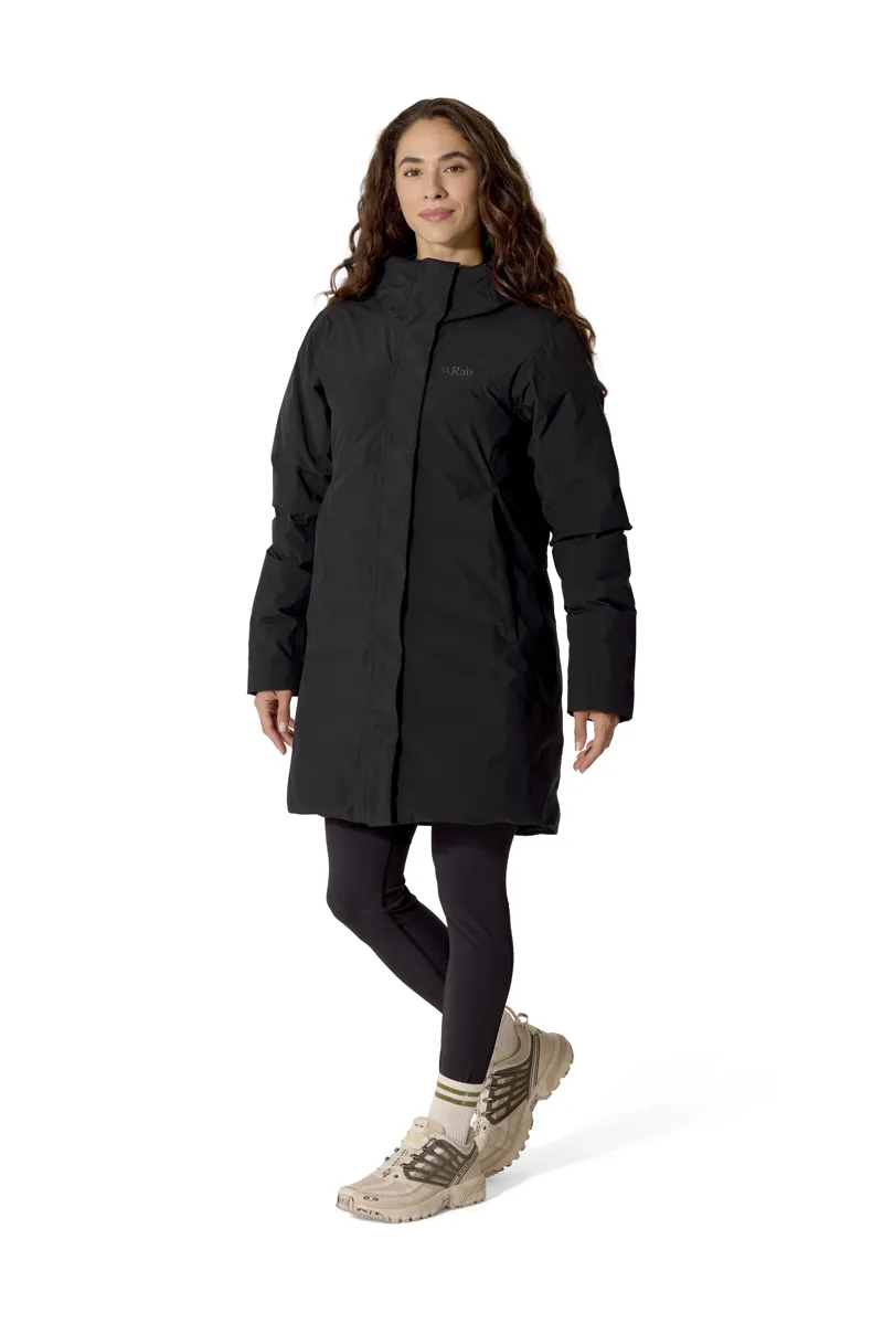 Rab Women's Valiance Parka in Black-2