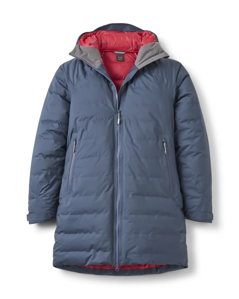 Rab Women's Valiance Parka in Steel