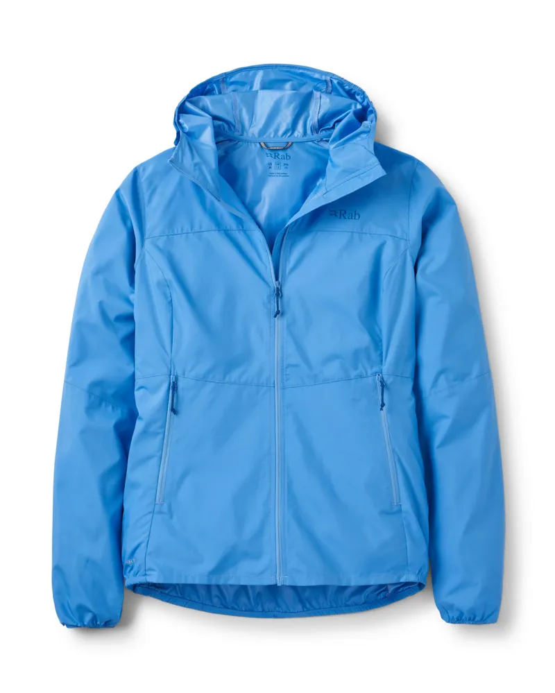 Rab Women's Windgather Hoody in Bluebird