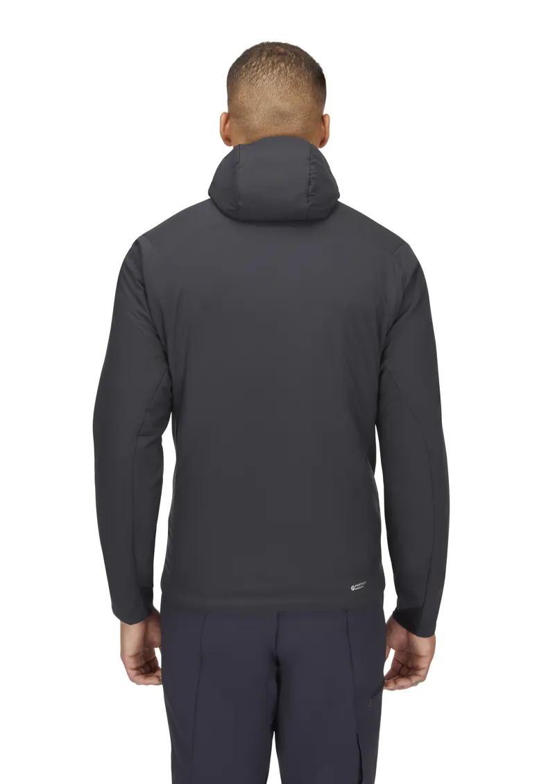 Rab Men's Xenair Alpine Light Jacket in Ebony Zinc-3